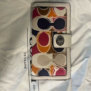 Coach Multicolor Wallet